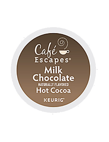 Cafe Escapes Dark Chocolate Hot Cocoa K-cups - 24 count